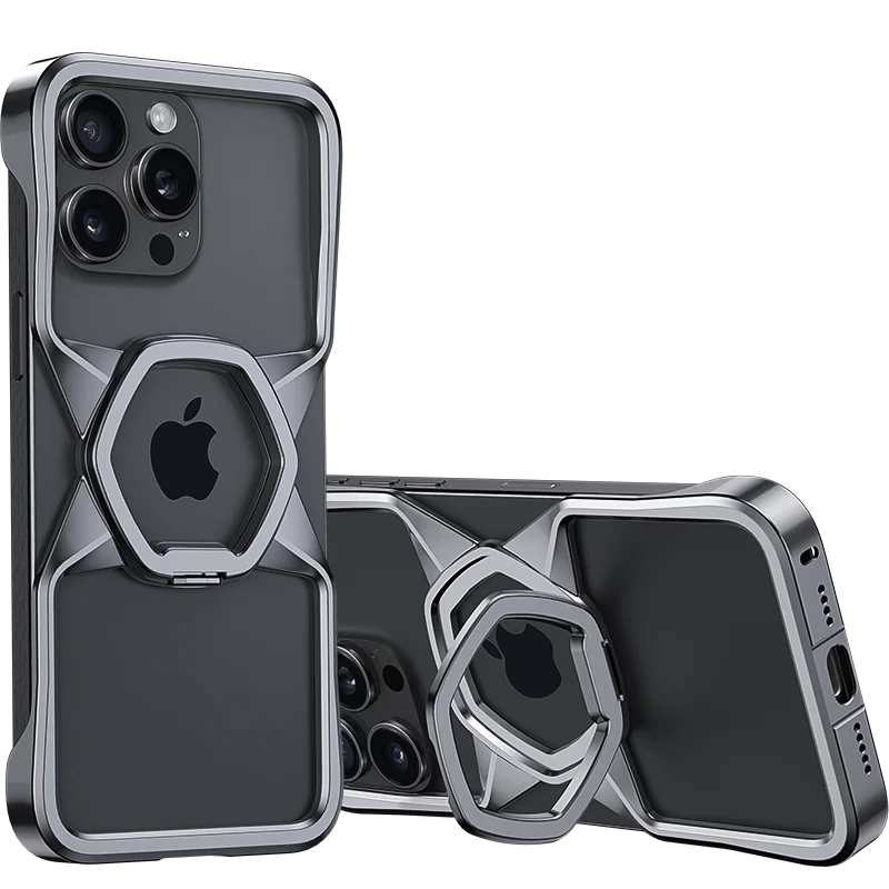 New Metal Bumper Hollow Cases for iPhone