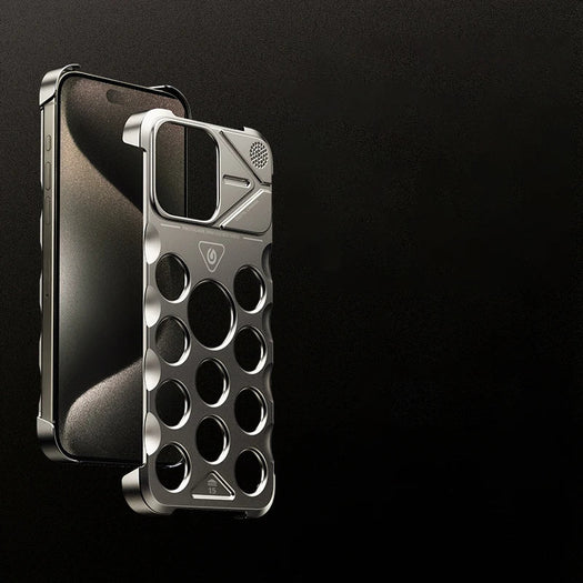 Metal Large Hollow Cover For iPhone