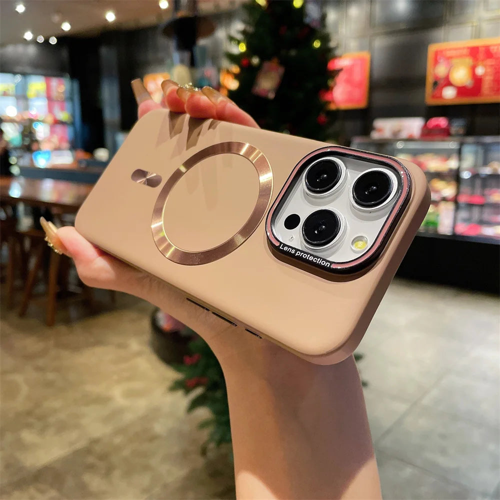 Premium Soft Polycarbonate Magsafe Case For iPhone 16 Pro