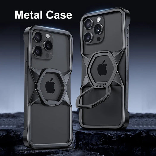 New Metal Bumper Hollow Cases for iPhone