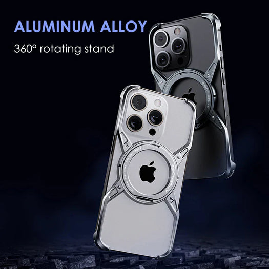 Aluminum Rimless Cover For iPhone 16 Pro