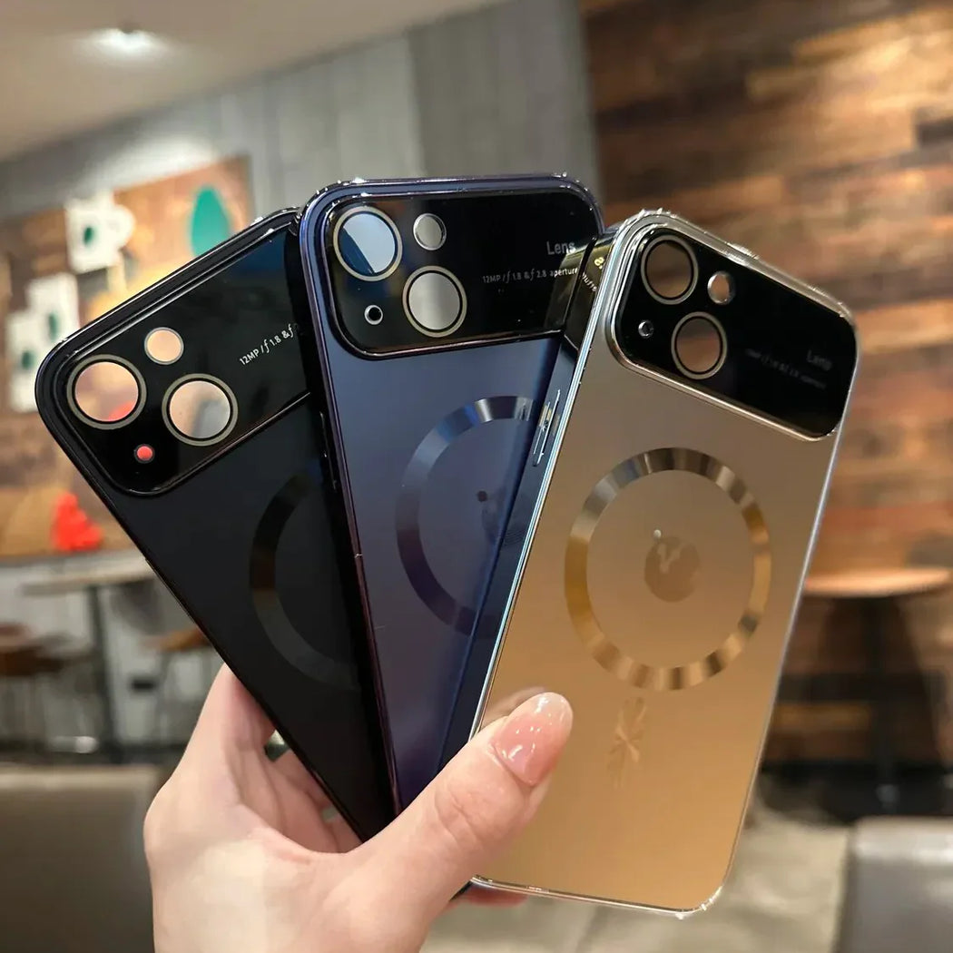 Luxury AG Nano Matte Magnetic Case For iPhone