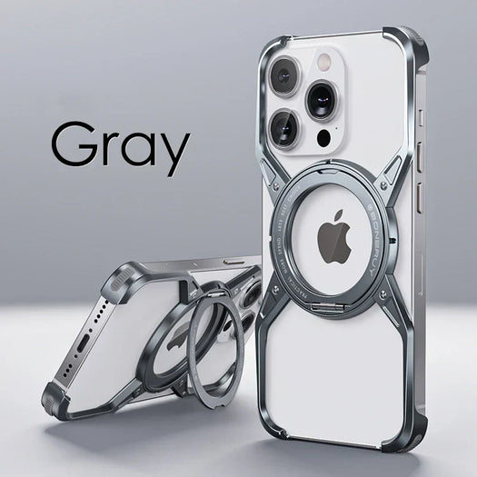 Aluminum Rimless Cover For iPhone 16 Pro Max