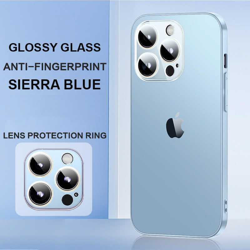 Glossy Ultra Thin Electroplated Camera Lens Protection For iPhone 14 Series