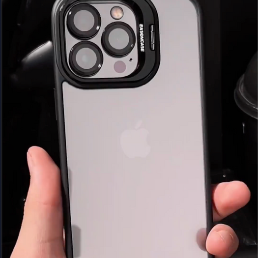 Camera Stand Case With Metal Rings For iPhone 15 Pro Max