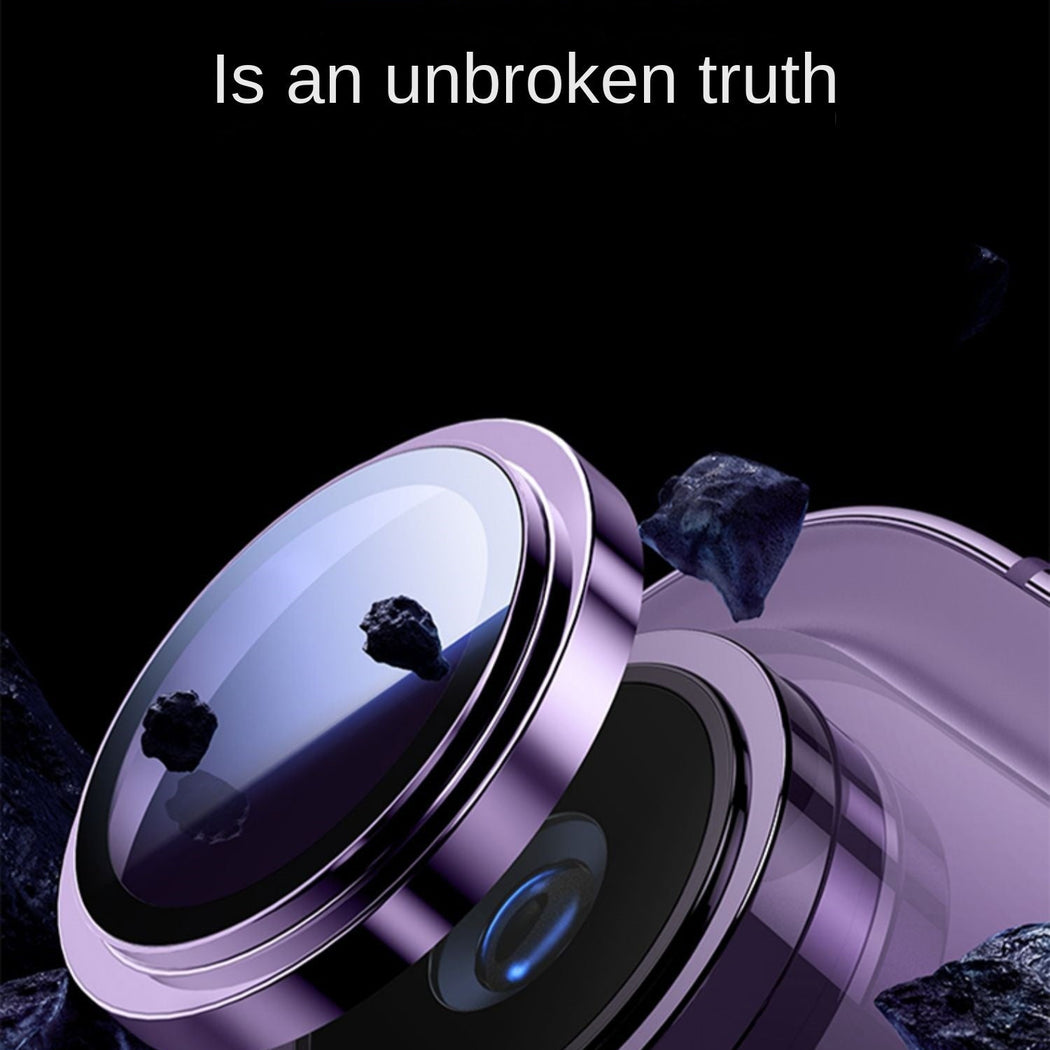 Ring Metal Camera Lens Protector Glass For iPhone 14