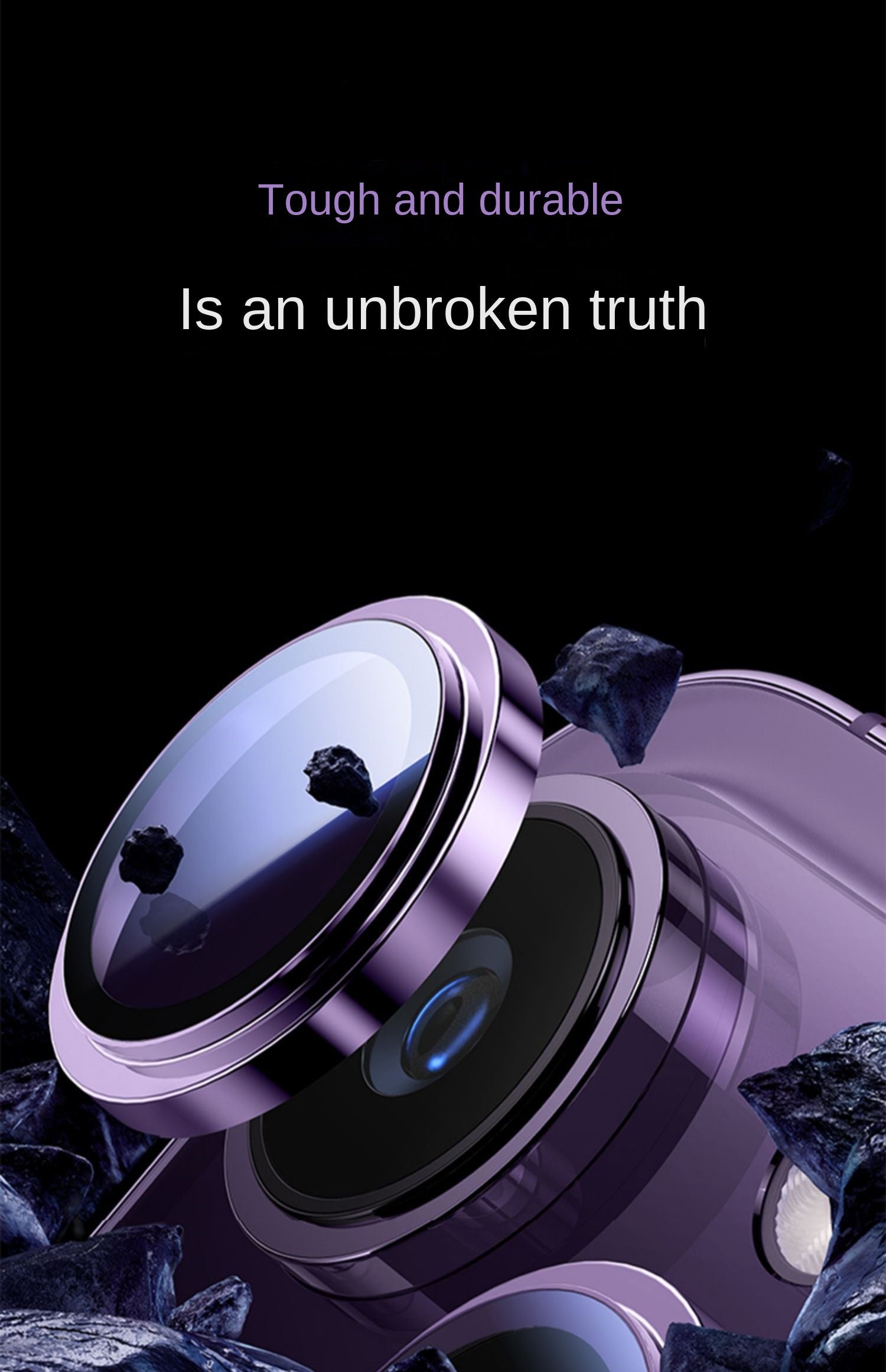 Ring Metal Camera Lens Protector Glass For iPhone 14 Plus