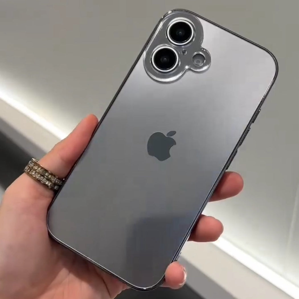 Glossy Ultra Thin Electroplated Camera Lens Protection For iPhone 16 Series