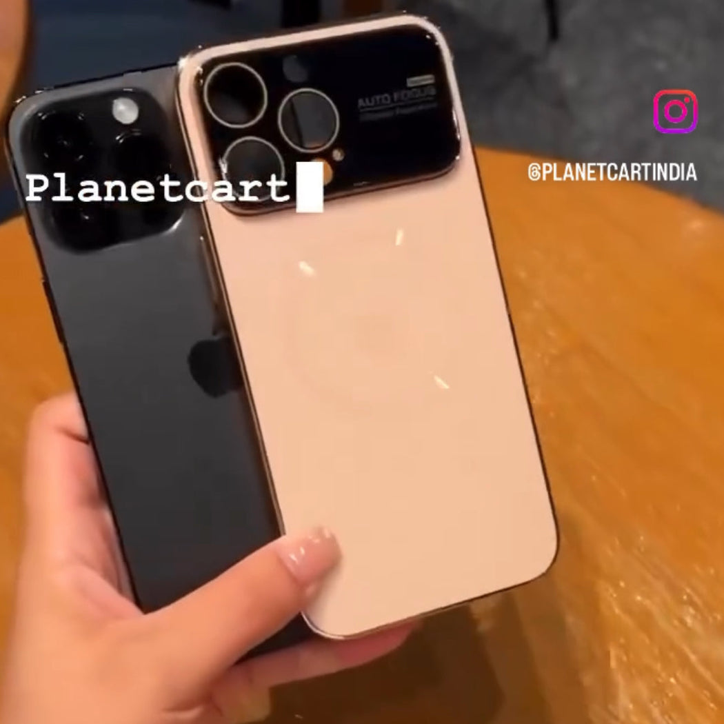 New Magsafe Lens Glass Case For iPhone 15 Series