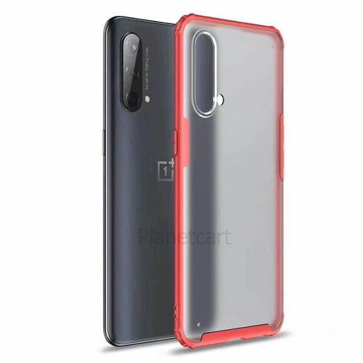 Henks Matte Transparent Case For Oneplus Nord CE