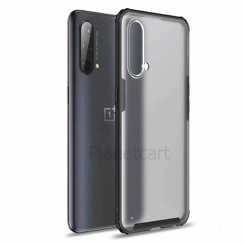 Henks Matte Transparent Case For Oneplus Nord CE