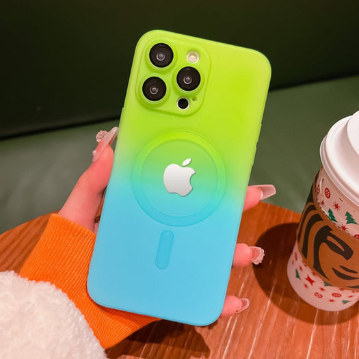 Premium Matte Polycarbonate Multicolour Case With Logo For iPhone 13 Series
