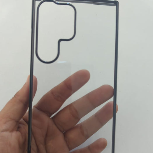 Luxury Transparent Clear Back TPU Case For Samsung Galaxy S23 Ultra