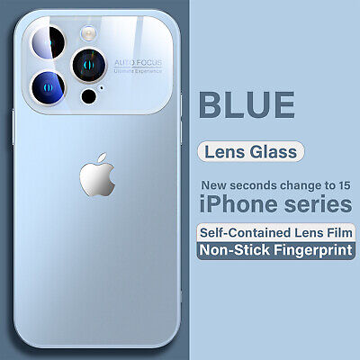 New design Lens Glass Case For iPhone 14