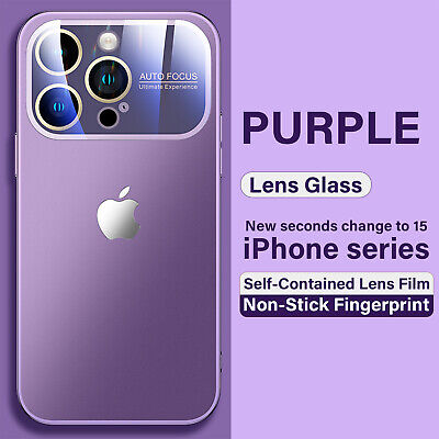 New design Lens Glass Case For iPhone 14
