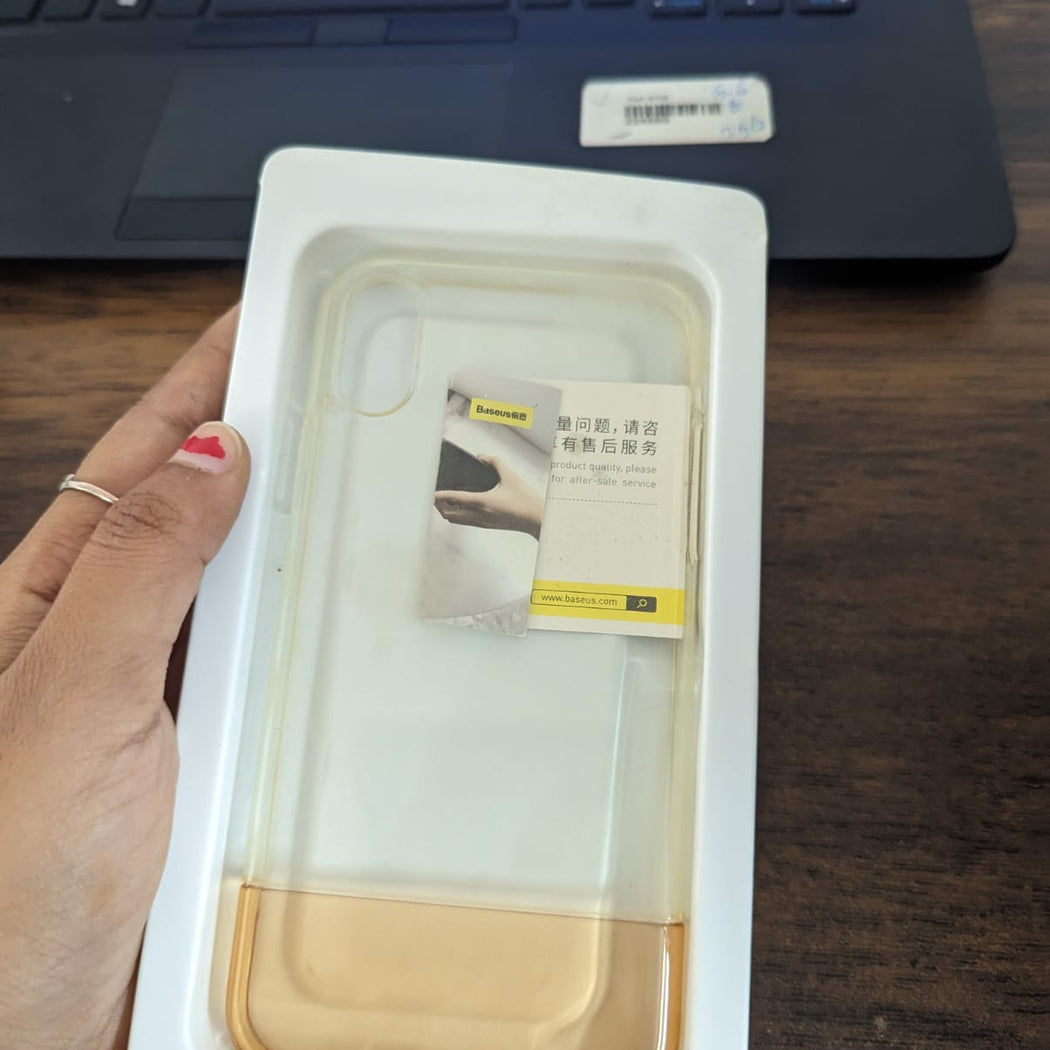 Baseus Transparent Simplicity Case For iPhone X/Xs