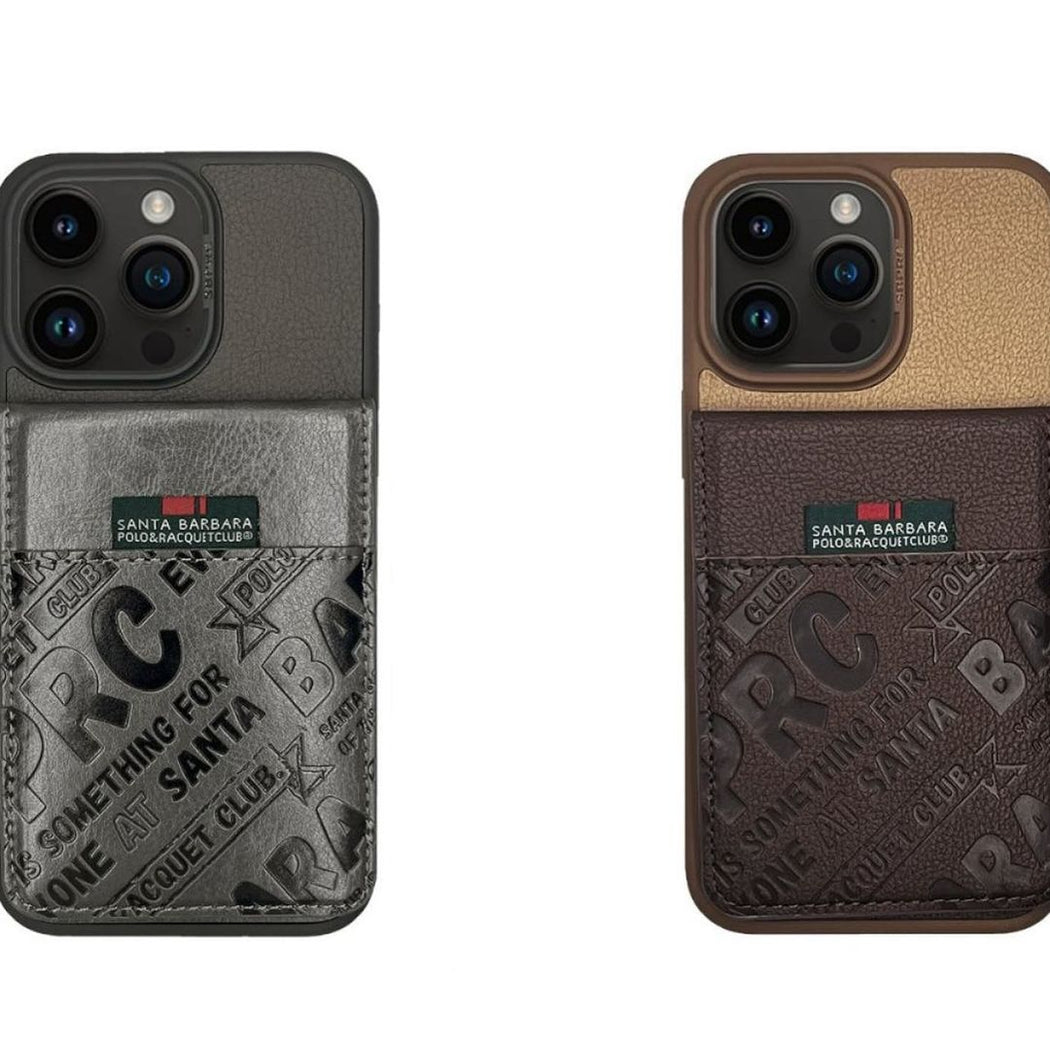 Santa Barbara Classic Hulda Series Genuine Leather Case For iPhone 15 Pro Max