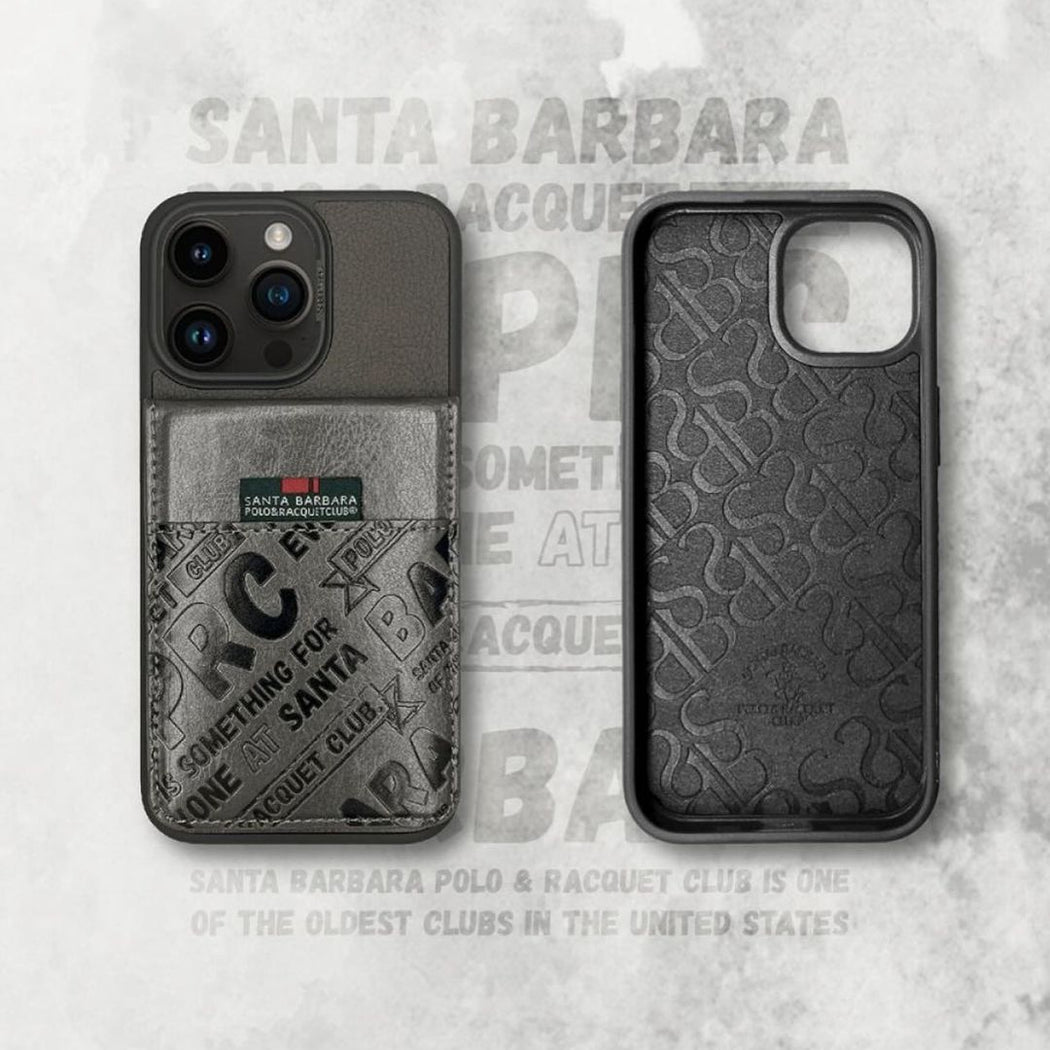 Santa Barbara Classic Hulda Series Genuine Leather Case For iPhone 15 Pro Max