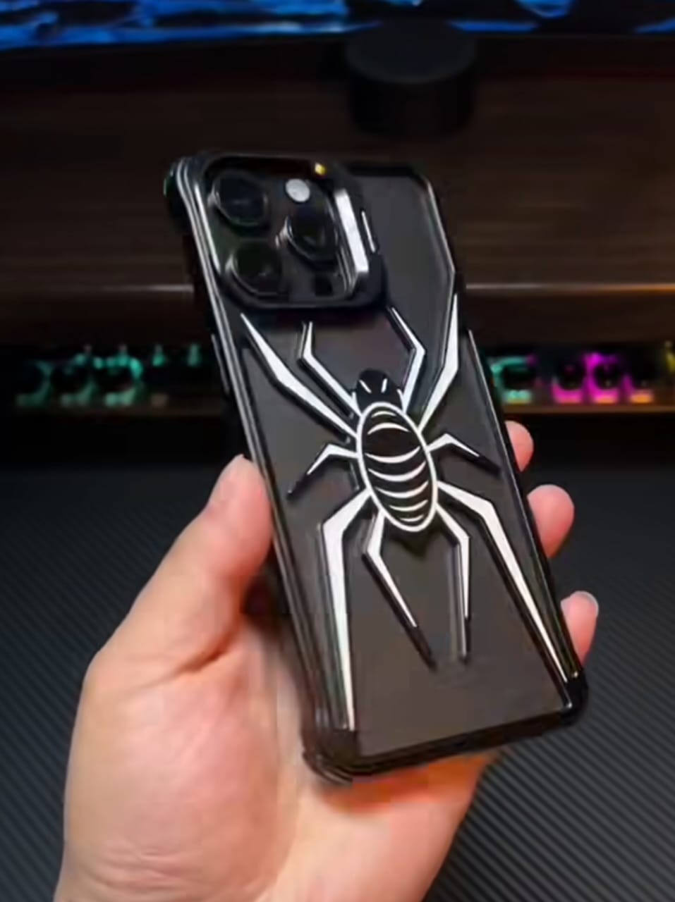 Spider Smart Stand Case For iPhone