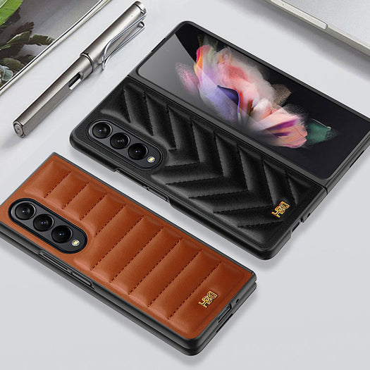 Luxury Leather Phone Case for Samsung Galaxy Z Fold 4