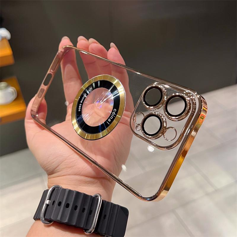 Polycarbonate Transparent Magsafe Case For iPhone 14 Plus