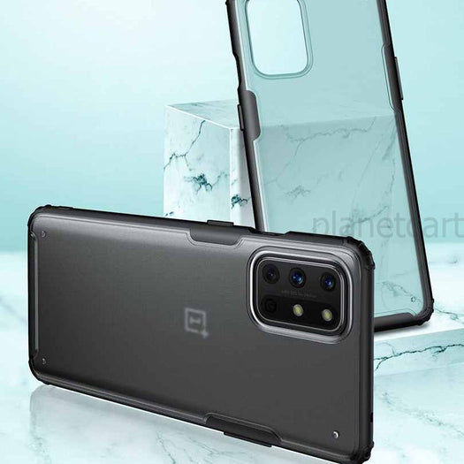 Henks Matte Transparent Case For Oneplus 8T