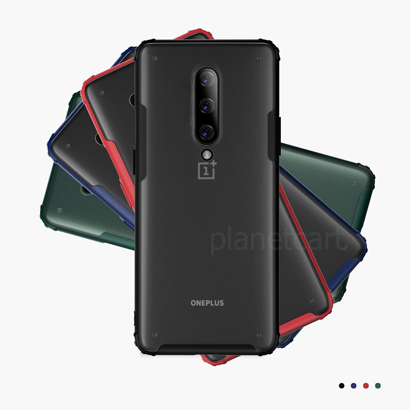 Henks Matte Transparent Case For Oneplus 8
