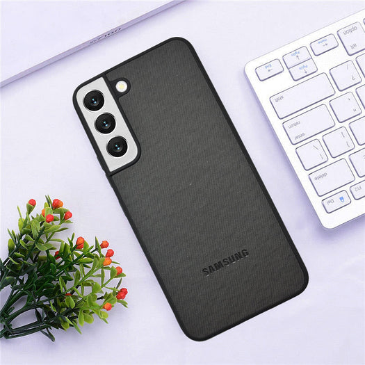 Cloth Pattern Inspiration Soft Sleek Silicon Case For Samsung Galaxy S22 - Premium Cases