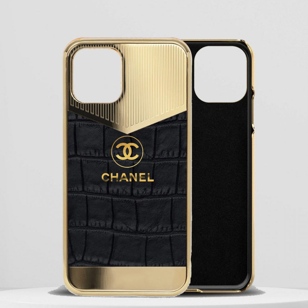 Premium Golden Luxury Back Case For Apple iPhone 13 - Premium Cases