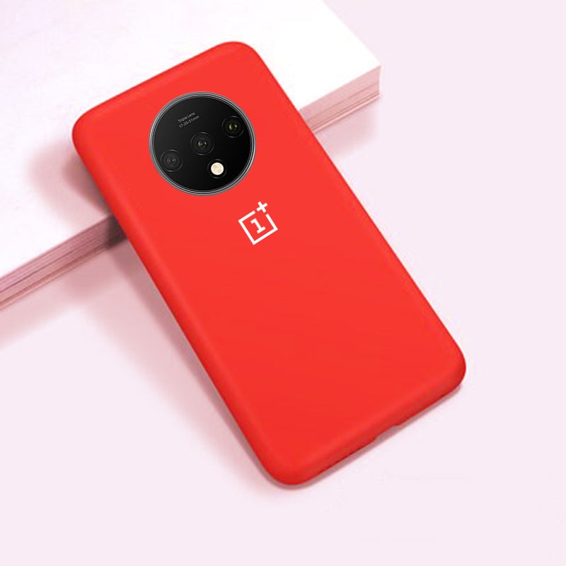 Premium Liquid Silicon Case For OnePlus 7T - planetcartonline