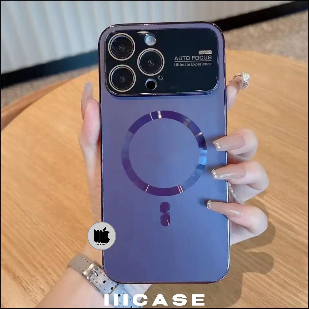 New Magsafe Lens Glass Case For iPhone