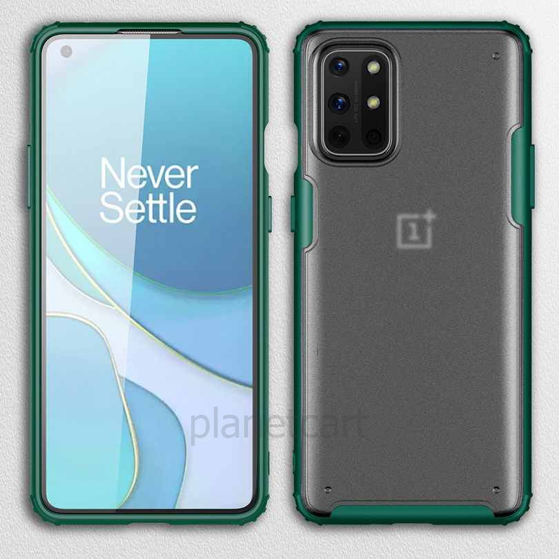 Henks Matte Transparent Case For Oneplus 8T