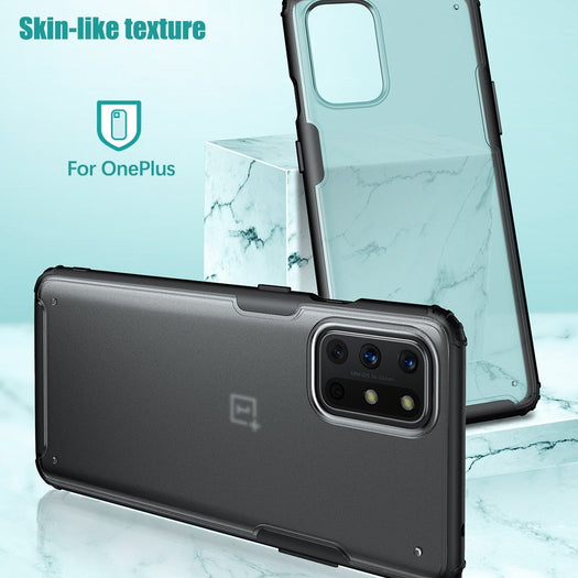 Henks Matte Transparent Case For Oneplus 9R