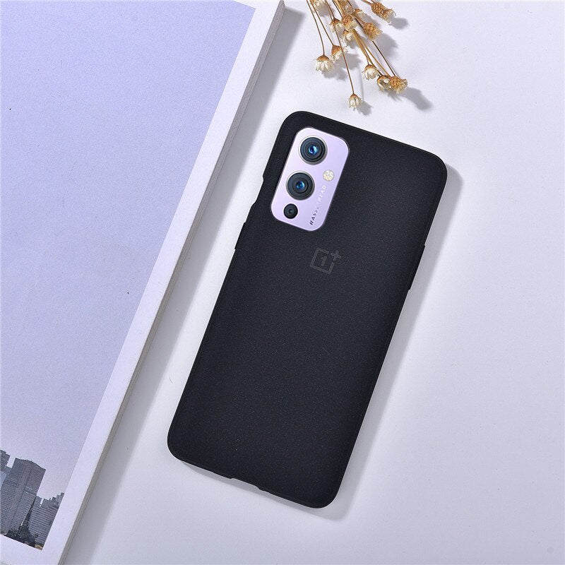 Liquid Silicone Logo Back Case For One Plus 9 Series