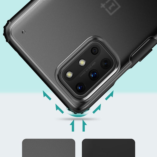 Henks Matte Transparent Case For Oneplus 9 Pro