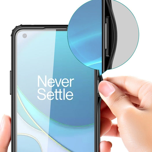 Henks Matte Transparent Case For Oneplus 9 Pro