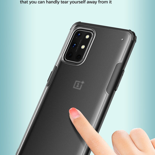 Henks Matte Transparent Case For Oneplus 9R