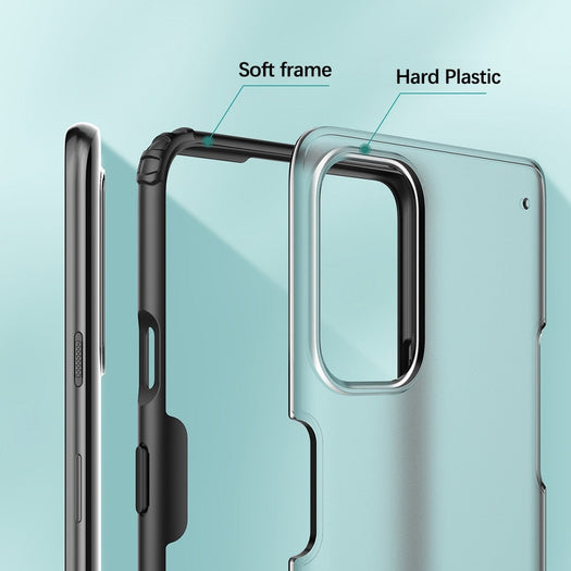 Henks Matte Transparent Case For Oneplus 9 Pro