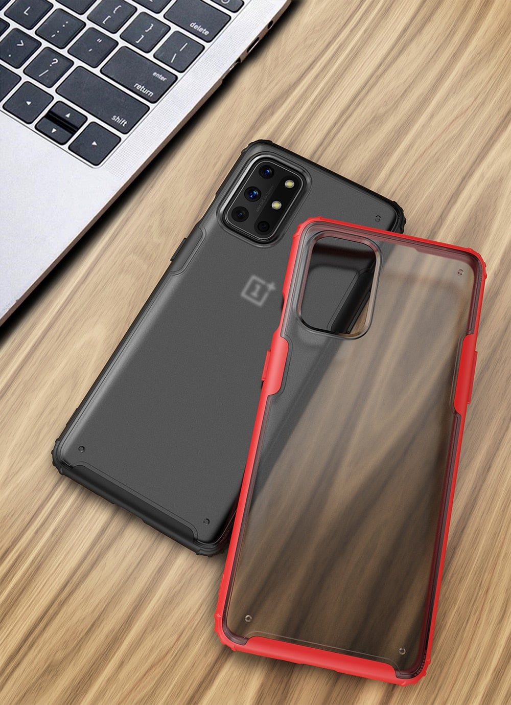 Henks Matte Transparent Case For Oneplus 9 Pro