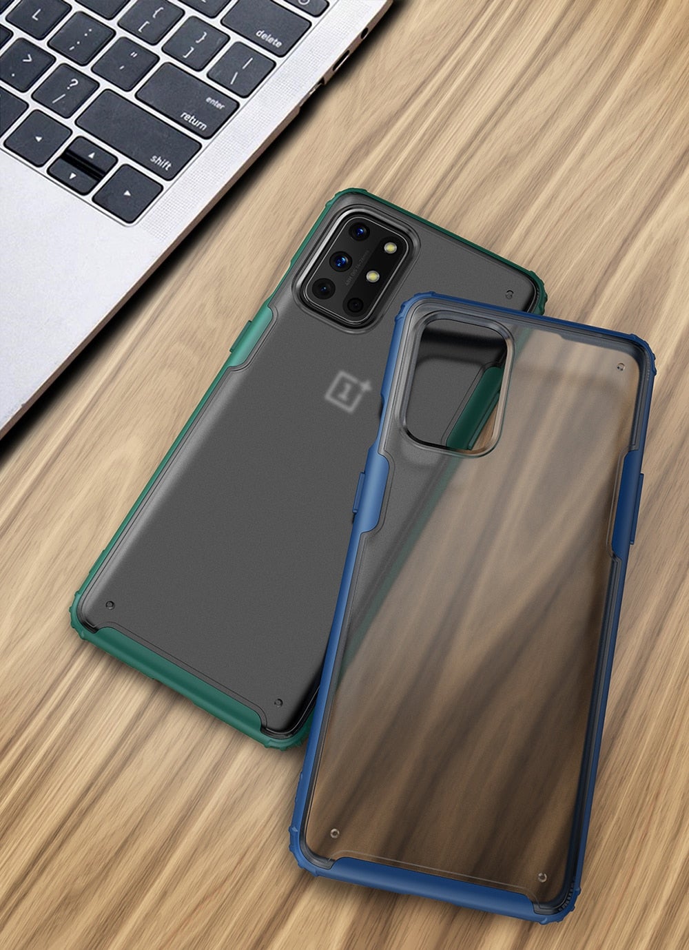 Henks Matte Transparent Case For Oneplus 9R