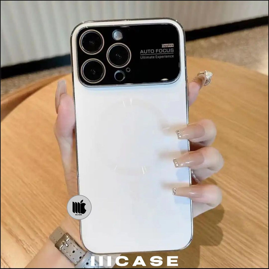 New Magsafe Lens Glass Case For iPhone 15 Series
