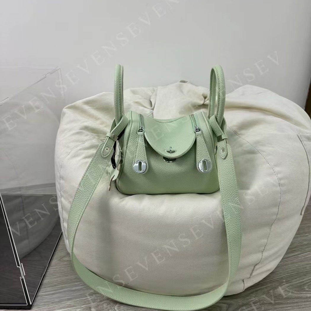 Luxury Leather Laurel Hobo Mini Handbag For Female