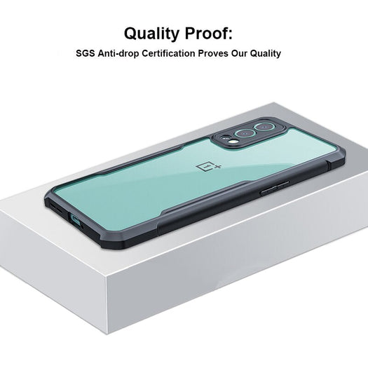 Airbag Shockproof Clear Back Case For OnePlus Nord 2 5G - planetcartonline