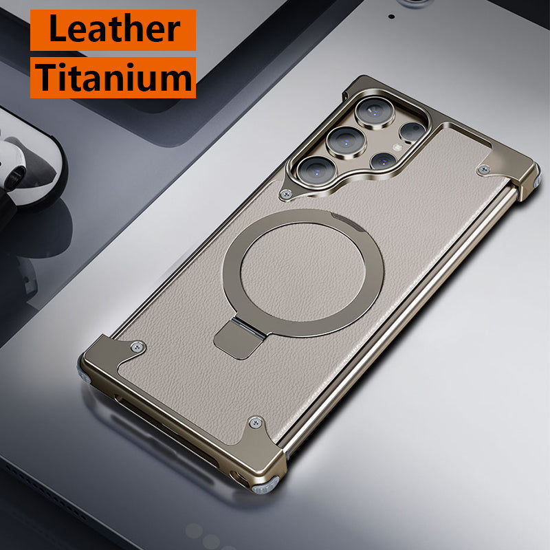 Magsafe Metal Frame Case For Samsung Galaxy S24 Ultra