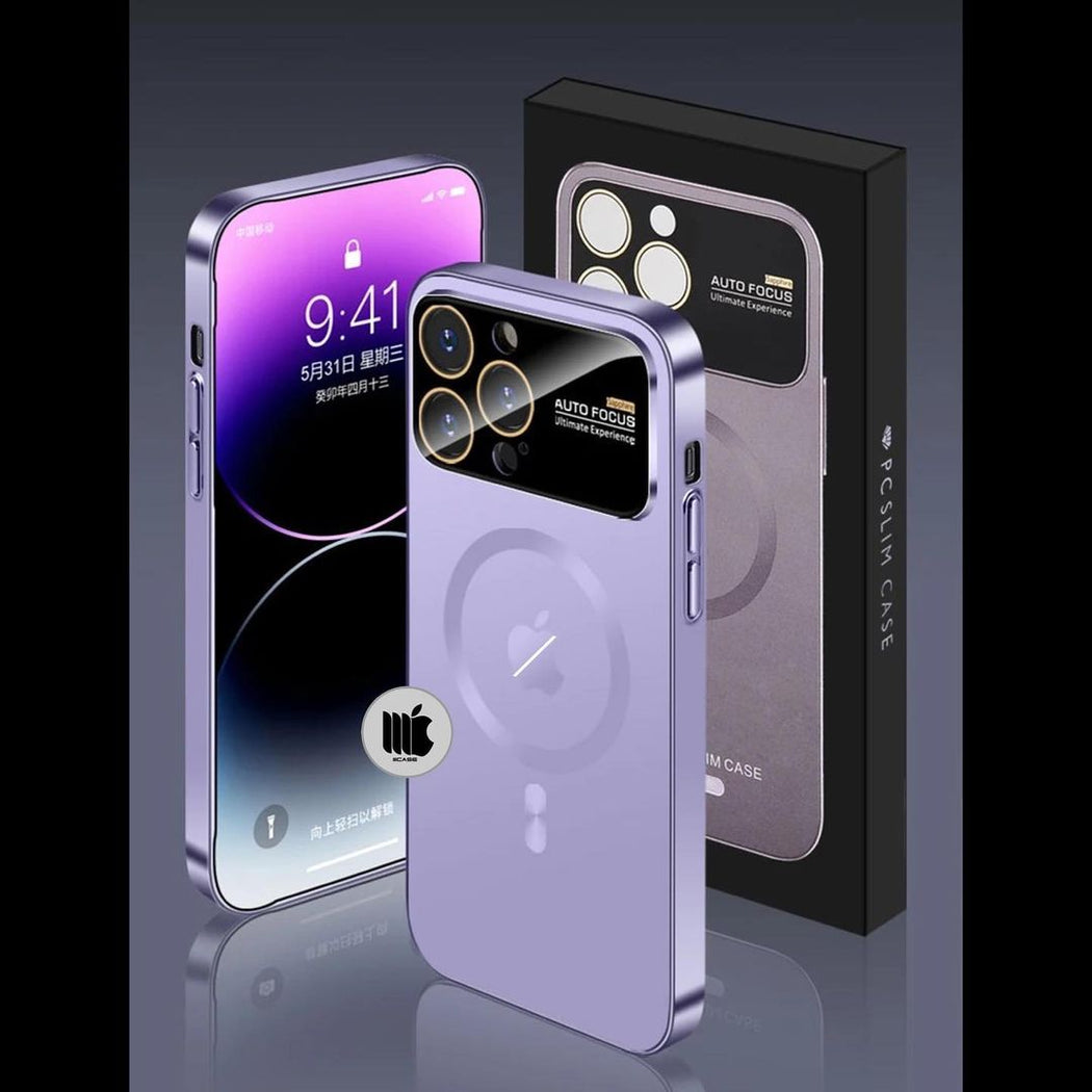 New Magsafe Lens Glass Case For iPhone