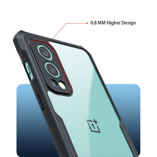 Airbag Shockproof Clear Back Case For OnePlus Nord 2 5G - planetcartonline