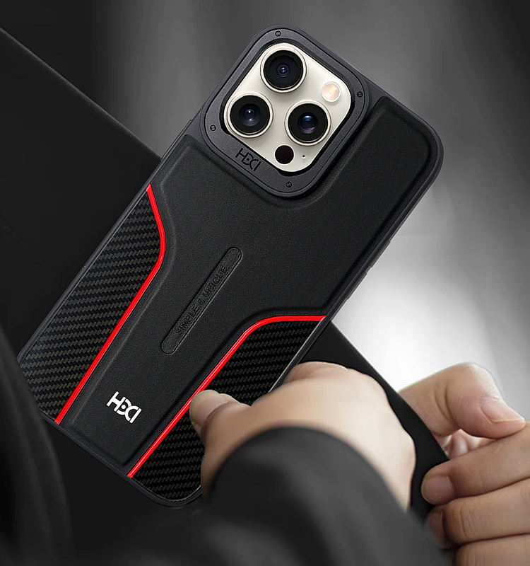 New Product SuperCar Series Leather Acrylic Cases for iPhone