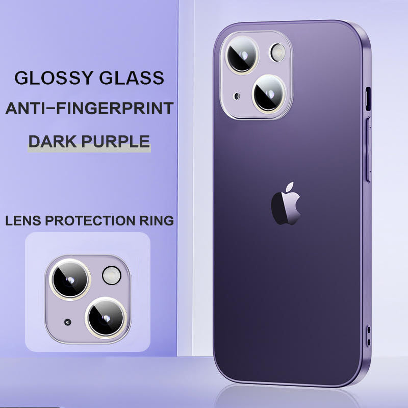 Glossy Ultra Thin Electroplated Camera Lens Protection For iPhone 15 Pro