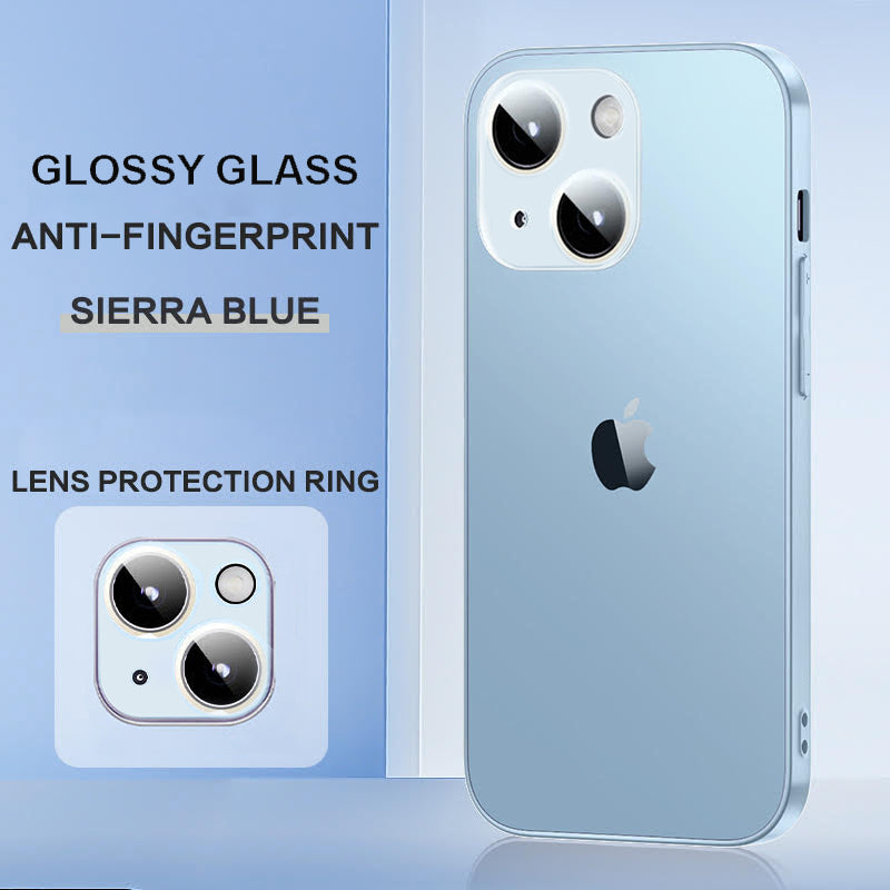 Glossy Ultra Thin Electroplated Camera Lens Protection For iPhone 15 Pro
