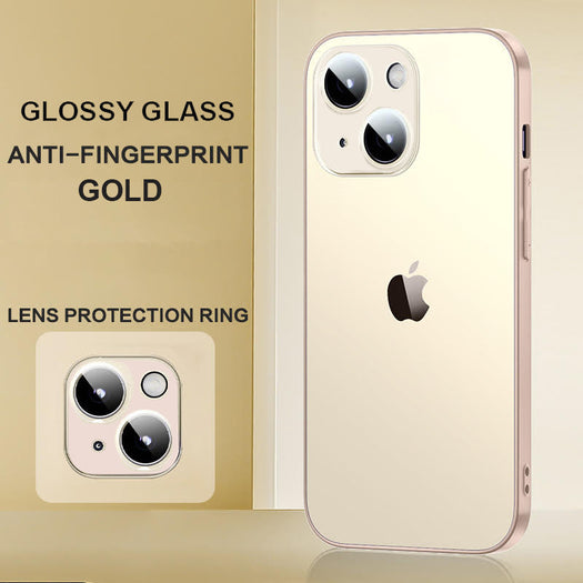 Glossy Ultra Thin Electroplated Camera Lens Protection For iPhone 15 Pro